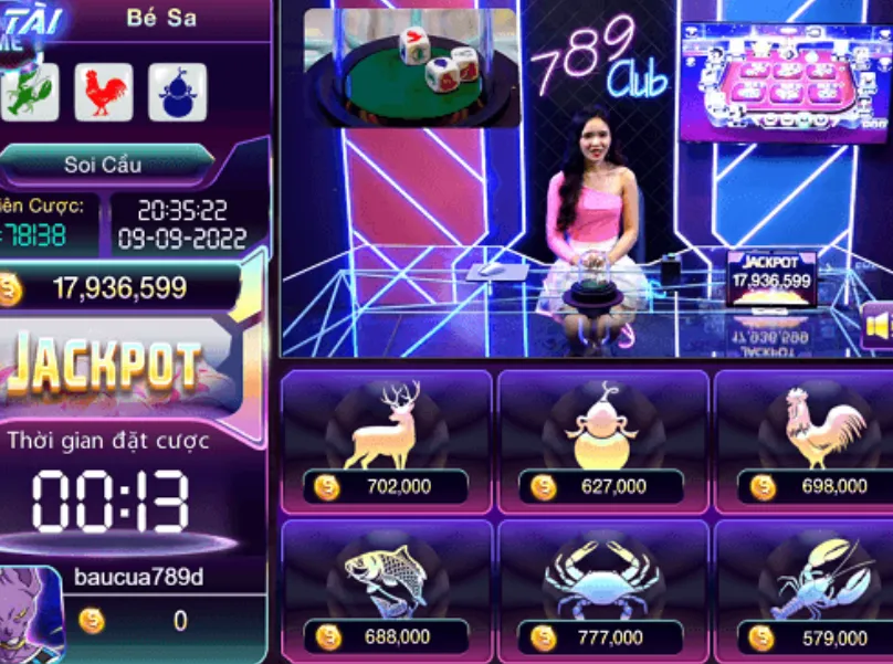 Bầu Cua Livestream 789Club Đặt Cược Đổi Thưởng Siêu Ấn Tượng